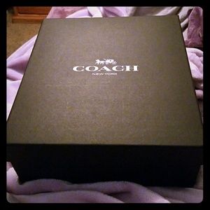 Authentic Coach Shoe Box